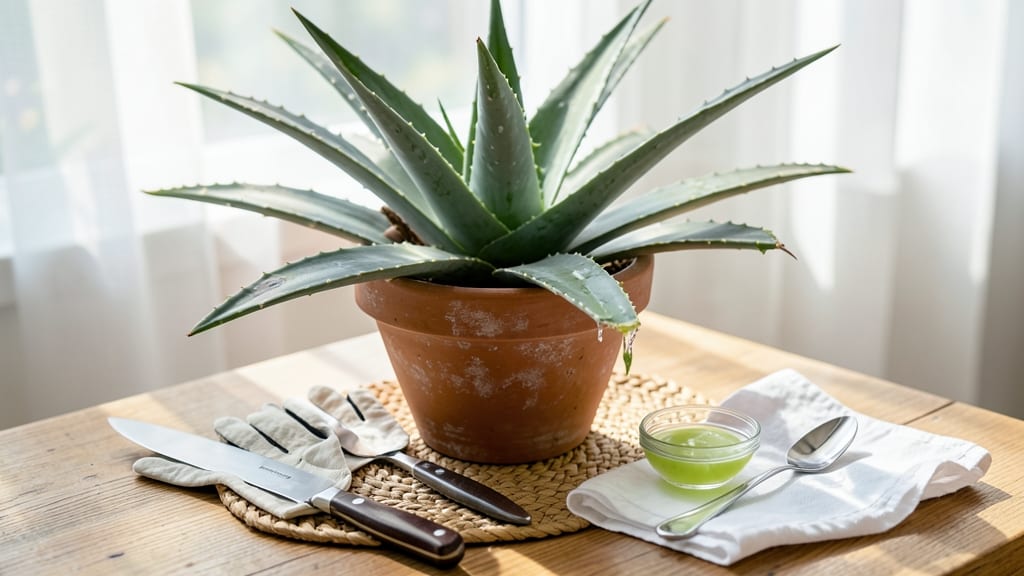 How to Harvest Aloe Gel: 3-Step Method for Maximum Freshness Without Waste