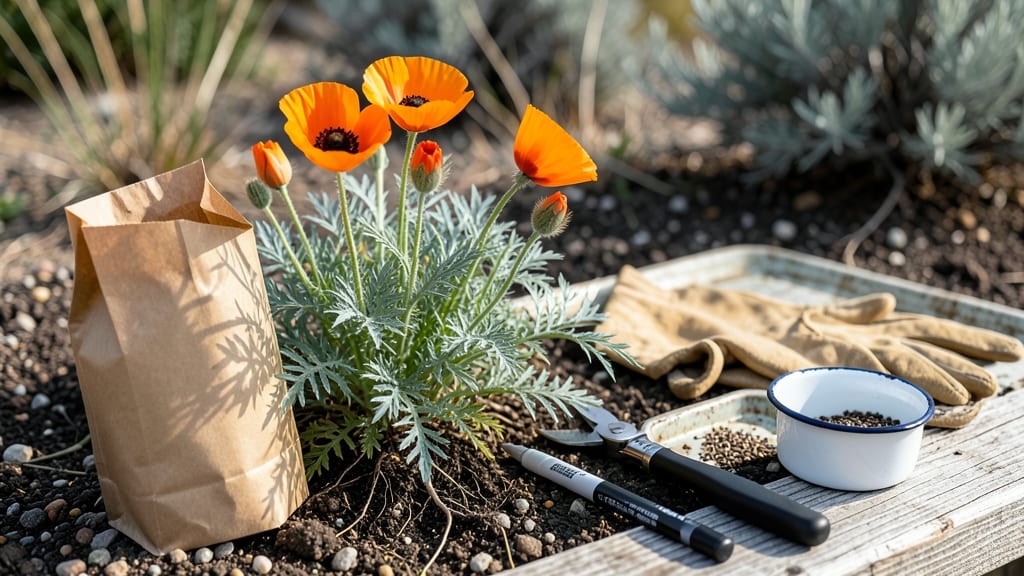 How to Harvest Poppy Seeds for Planting: When Pods Crack Open Naturally