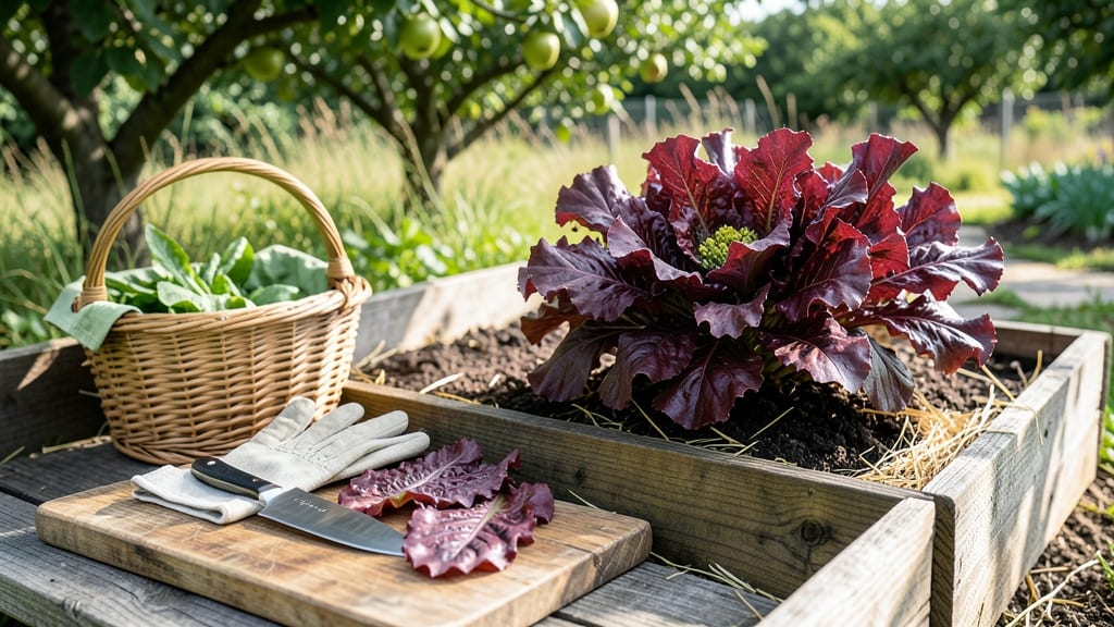 How to Harvest Red Leaf Lettuce: Crisp Stems Test for Peak Flavor