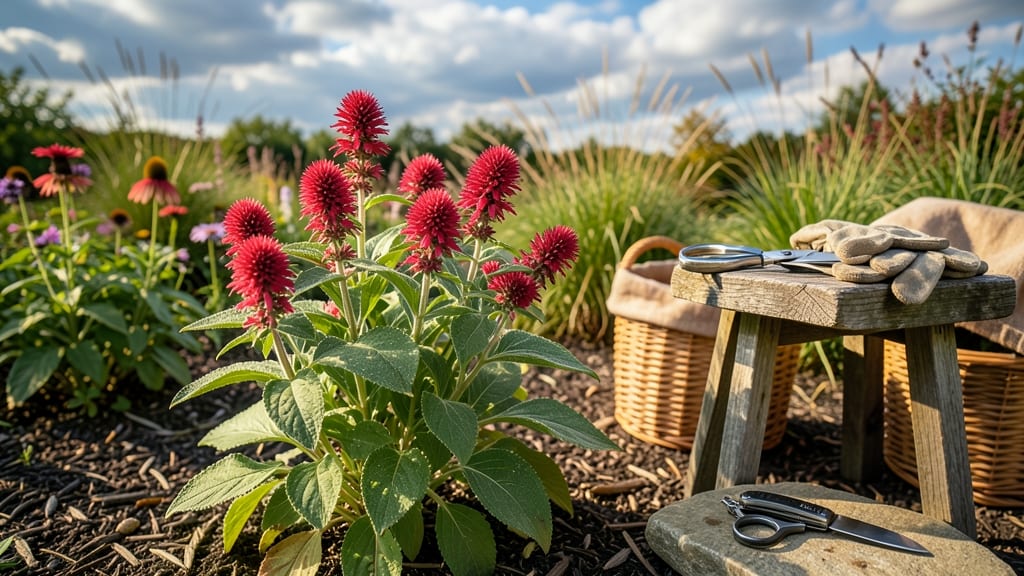 How to Harvest Bee Balm: Stem Snap Test for Peak Bloom Freshness