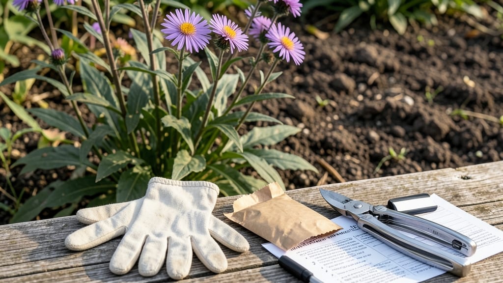 How to Harvest Aster Seeds: When Seed Heads Turn Brown and Dry Completely