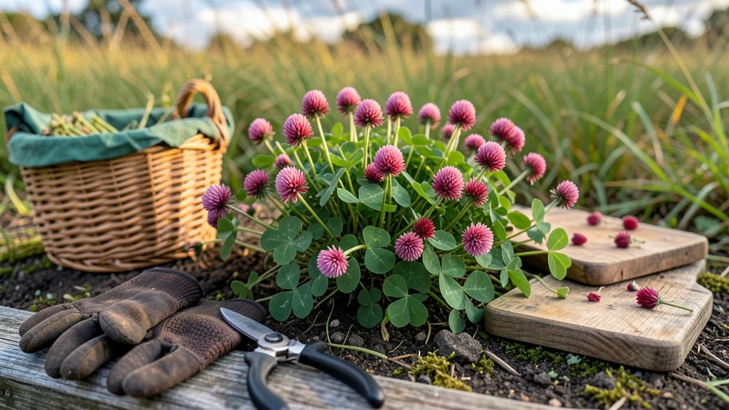 How to Harvest Red Clover: Exact Pod Ripeness Test for Seed Collection
