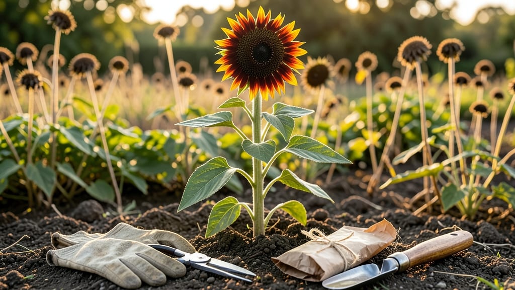 How to Harvest Mexican Sunflower Seeds: When Pods Turn Brown and Snap Like Dry Wood