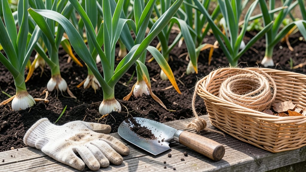 When to Harvest Garlic in NC: Scapes Signal Ready Soil for Digging