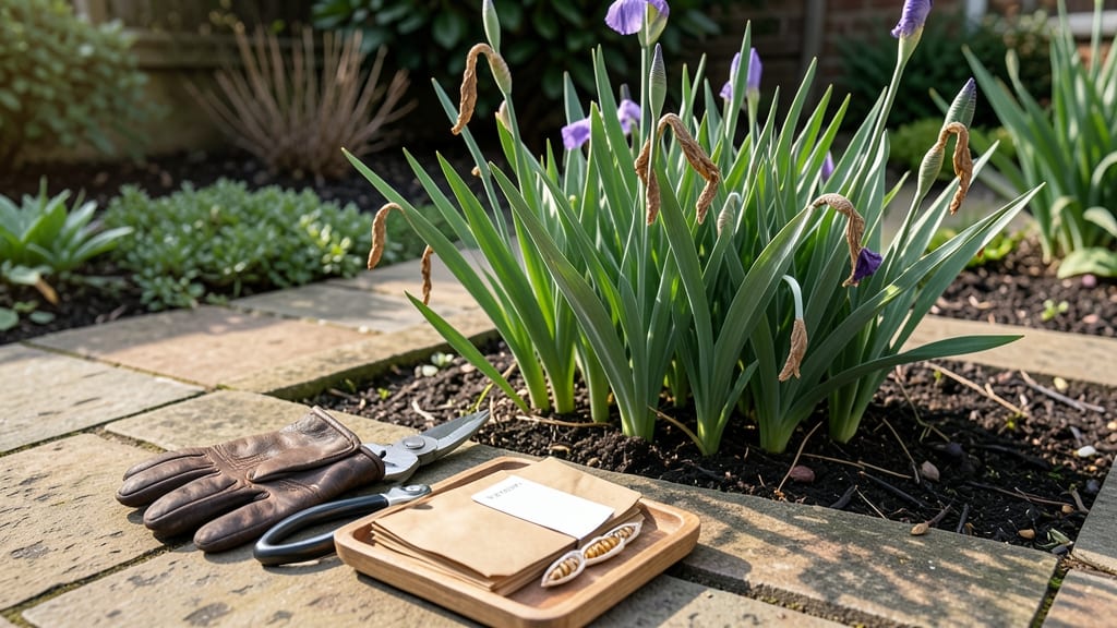 How to Harvest Iris Seeds: When Beard Blooms Fade to Seed Pods