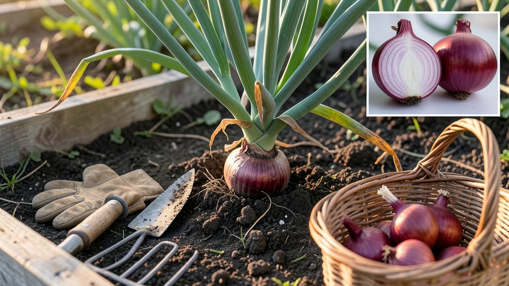 How to Know When to Harvest Red Onions: 3 Tactile Tests for Peak Flavor