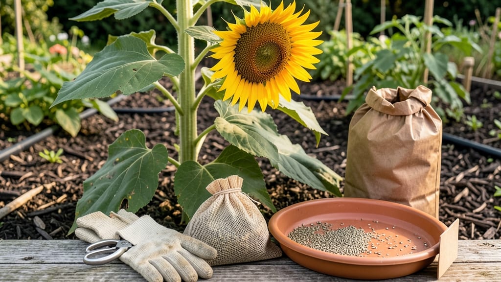 When to Harvest Sunflower Seeds From Plants: Dry Pod Test & Seed Color Checklist