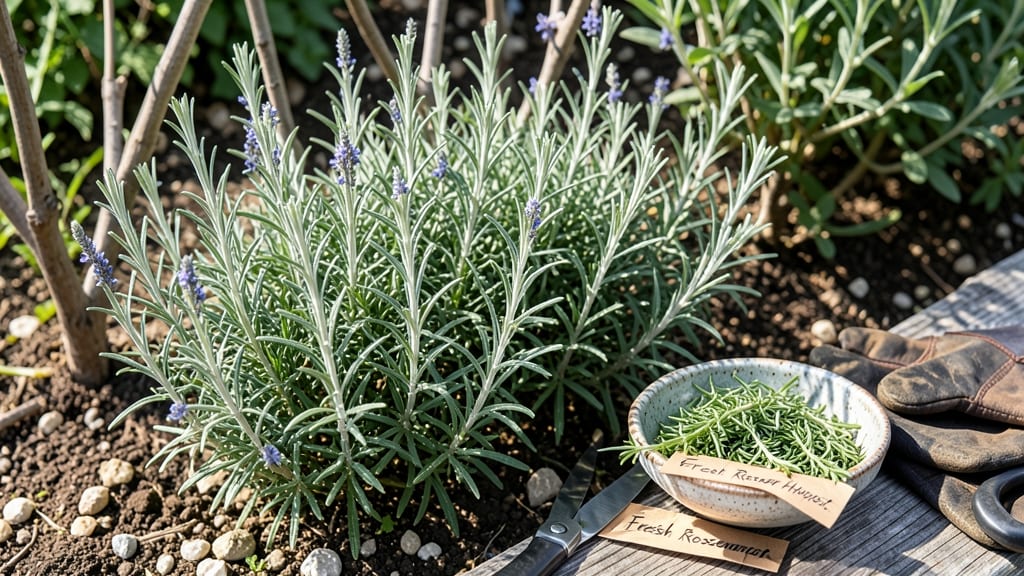 How to Harvest Fresh Rosemary: When Stems Snap Cleanly for Peak Flavor
