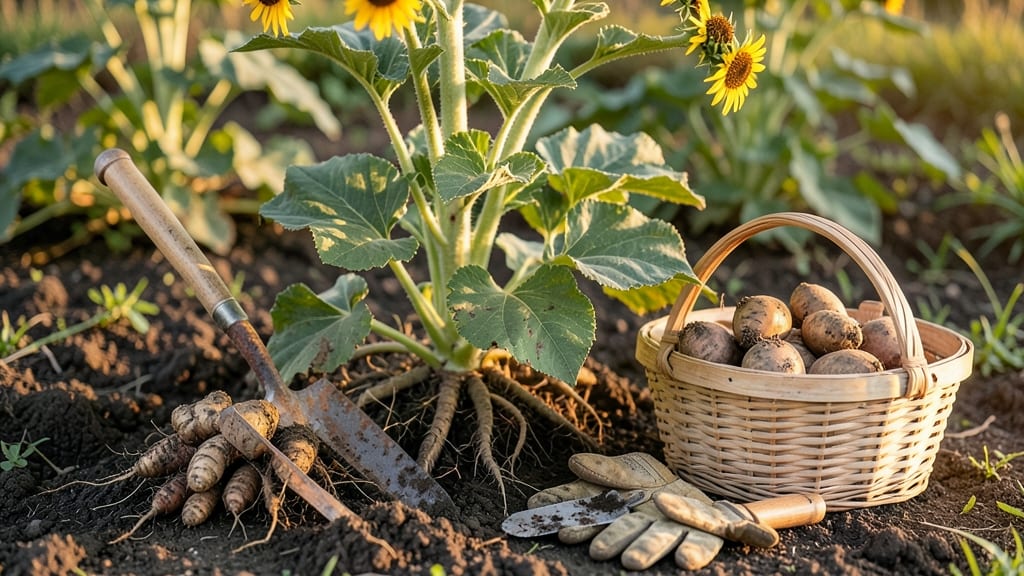 When to Harvest Sunchokes: Tuber Size and Foliage Clues for Peak Flavor