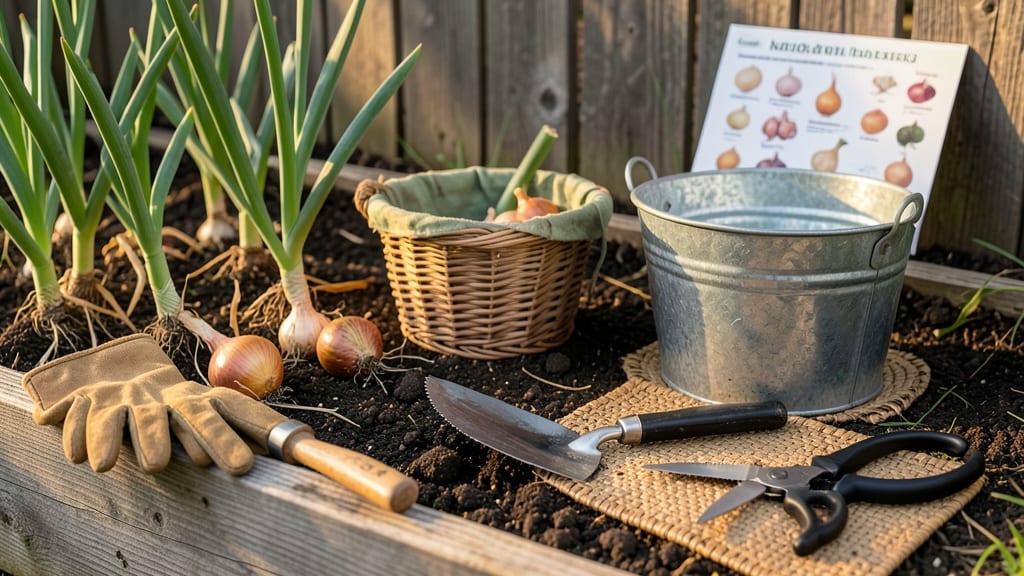 How Do You Know When to Harvest Onions: Base Shrivel & Top Flop Test