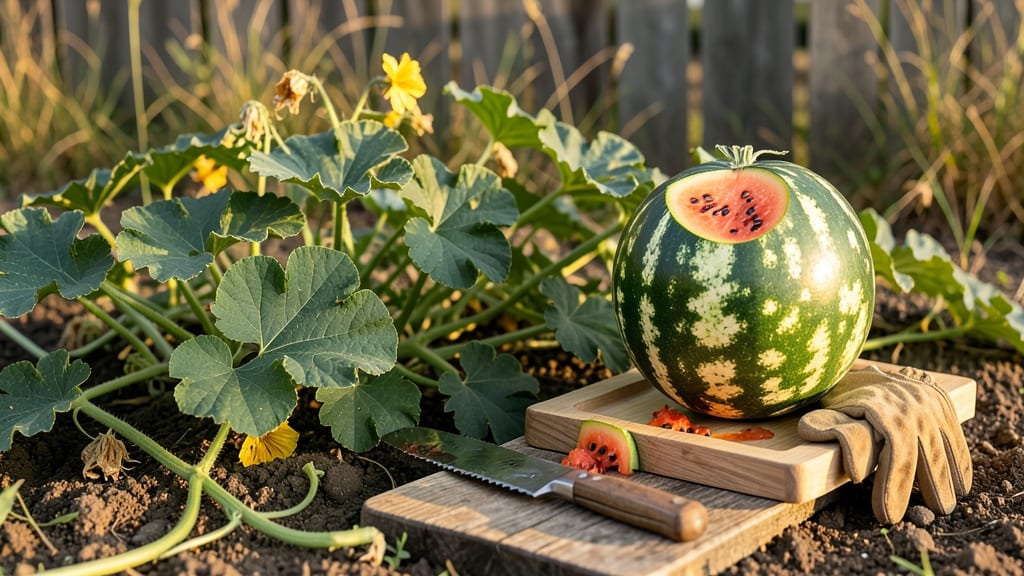 How Long to Harvest Watermelons: 3 Tactile Tests for Perfect Ripeness