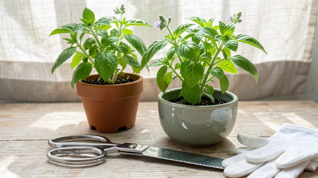 How to Harvest Lemon Basil: Prune for Regrowth and Flavor-Packed Leaves