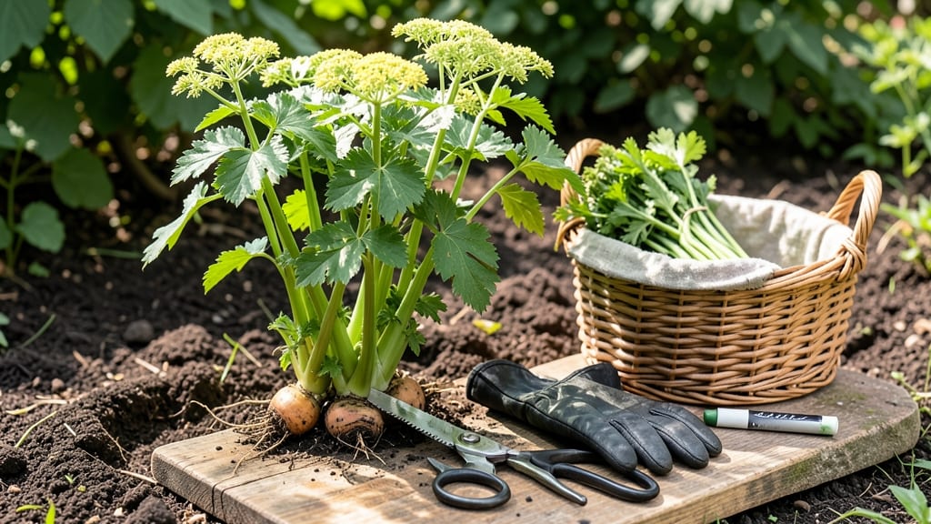 How to Harvest Lovage: When Stems Reach 18 Inches for Peak Flavor