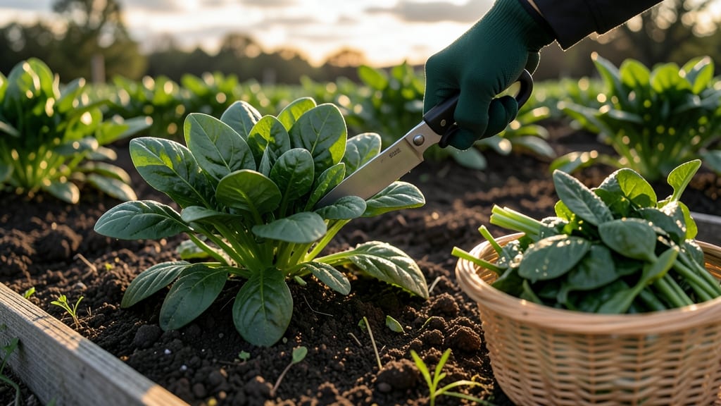 Best Way to Harvest Spinach: Cut-and-Come-Again Method for Nonstop Yield
