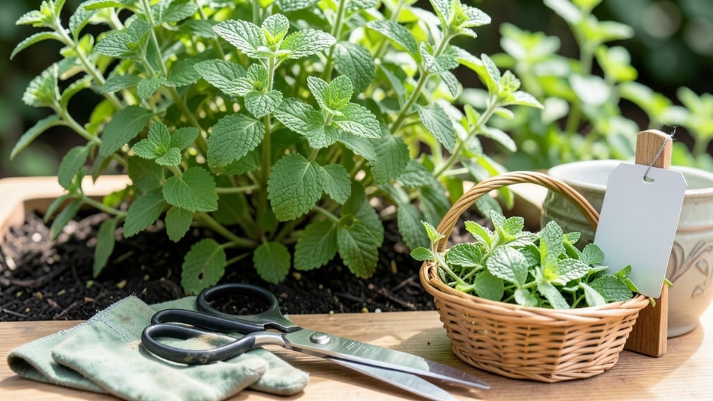 How to Harvest Peppermint: Snip Above Ground Before Flowering for Strongest Oil