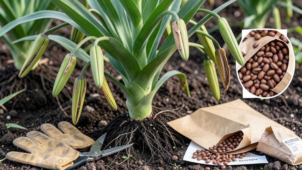 How to Harvest Tiger Lily Seeds: When Pods Crack Open & Collect Viable Seeds