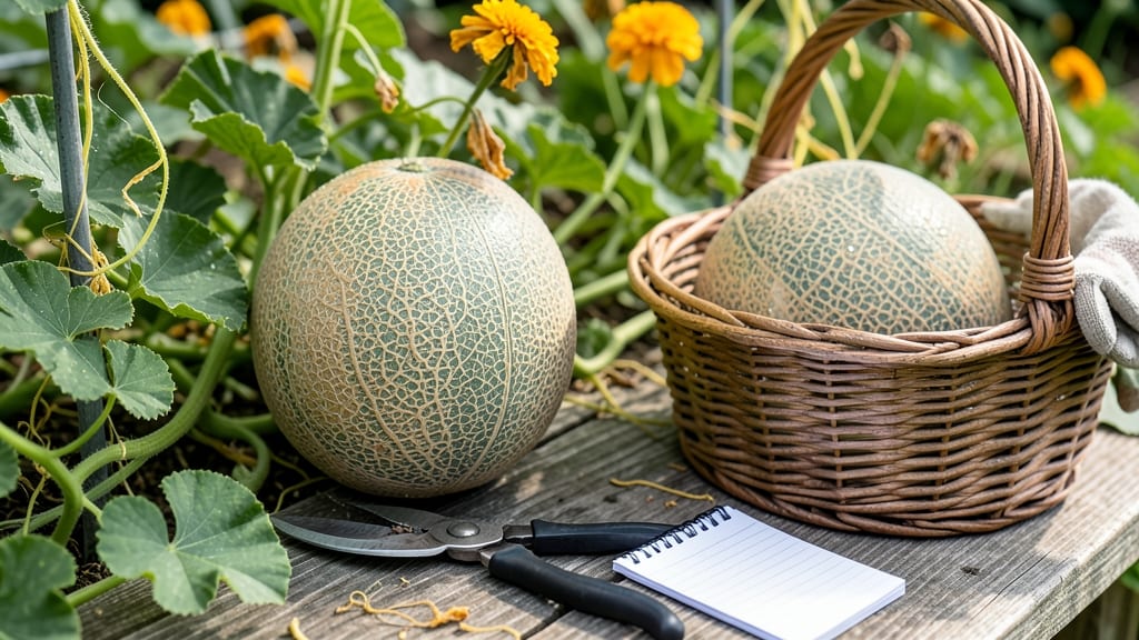 When to Harvest Muskmelon: 3 Tactile Tests for Sweetness Without Cutting