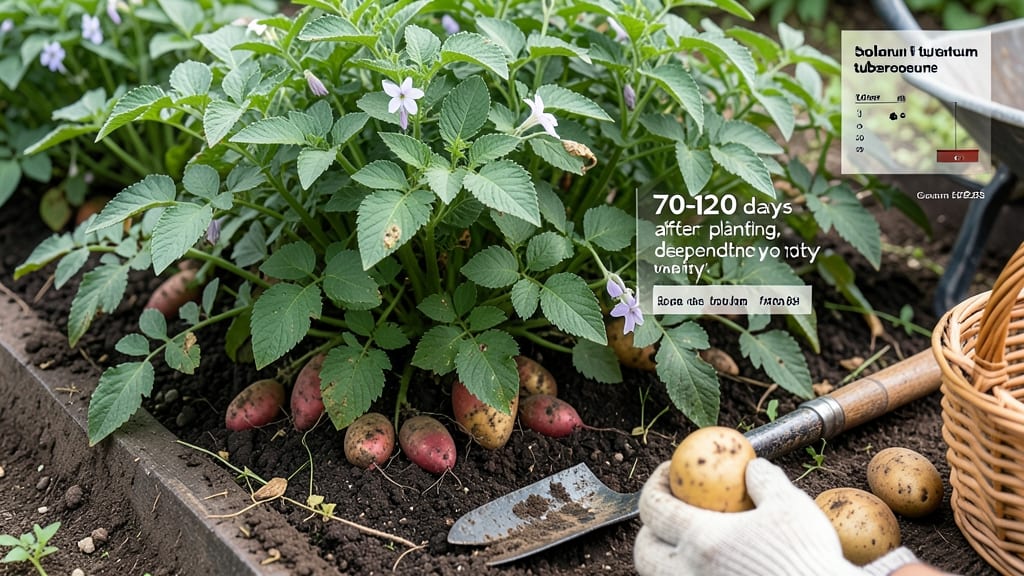How Long Does It Take to Harvest Potatoes: 90-Day Timeline From Planting to Digging