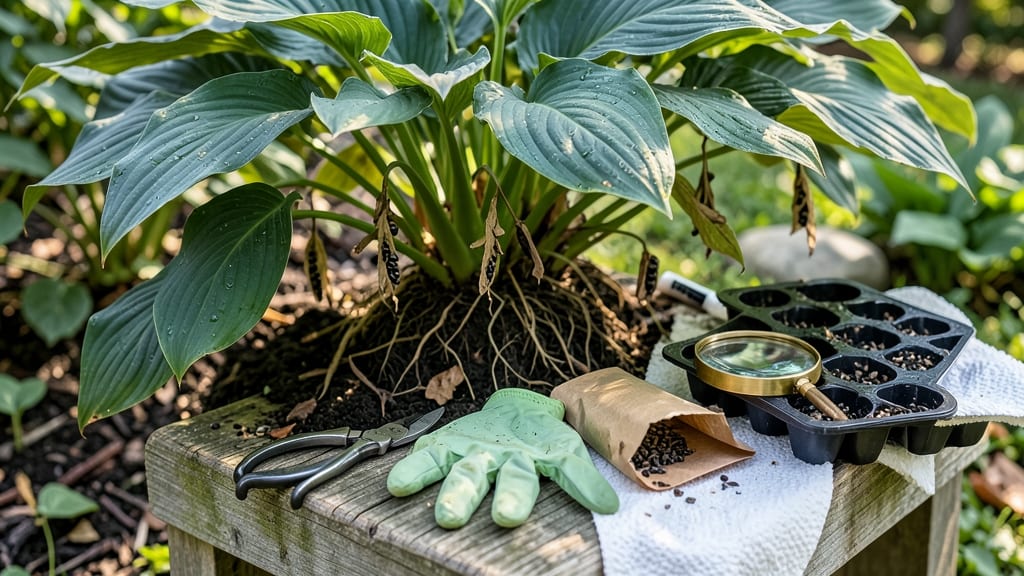 How to Harvest Hosta Seeds: When Pods Split and Germination Tricks Work