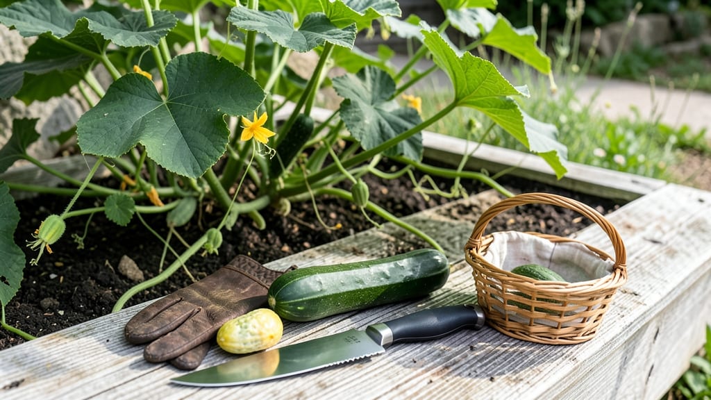 How to Know When to Harvest Cucumbers: 3 Tactile Tests for Crisp, Seedless Perfection