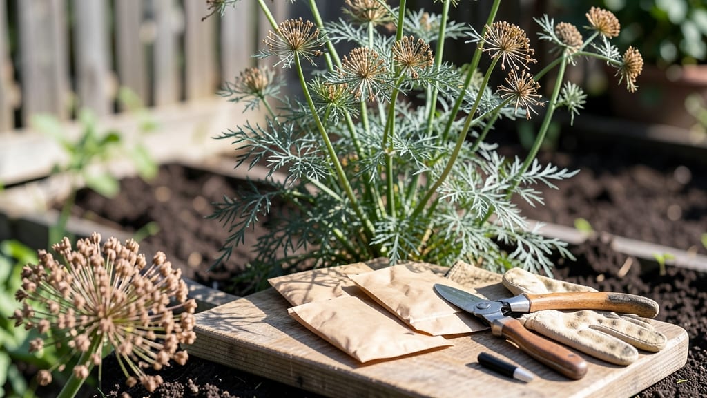 How to Harvest Dill Seeds: When Umbels Turn Brown & Pop Open