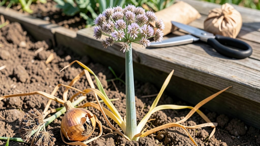 How to Harvest Onion Seeds: When to Cut Stems for Viable Seeds