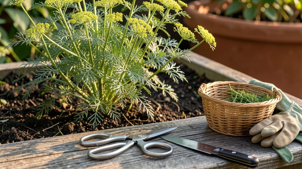 How to Harvest Fresh Dill: Cut-and-Come-Again Method for Nonstop Supply