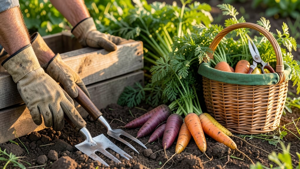 When to Harvest Rainbow Carrots: Color Shift Test for Peak Sweetness