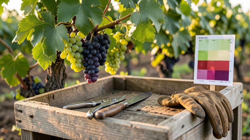 When to Harvest Grapes: Berry Color, Stem Snap & Sugar Test Combo